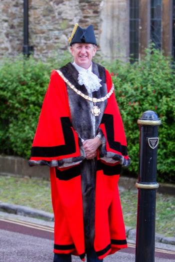 Mayor of Saltash Cllr Richard Bickford