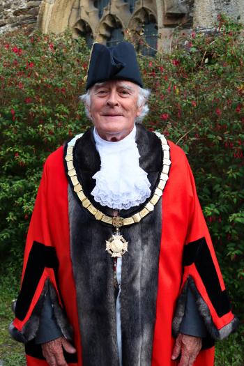 Mayor of Saltash Councillor Brian Stoyel