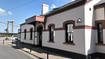 Photo Gallery Image - The Entrance to the Saltash Station Building