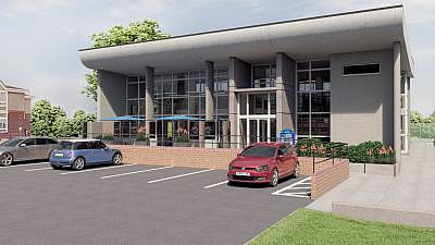 Designers Image - STC Vision - External View of the Library