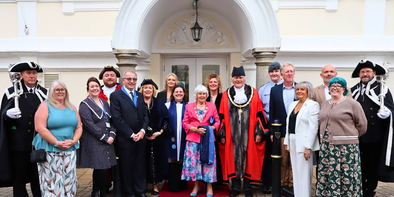 The Mayor and Town Councillors