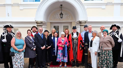 The Mayor and Town Councillors